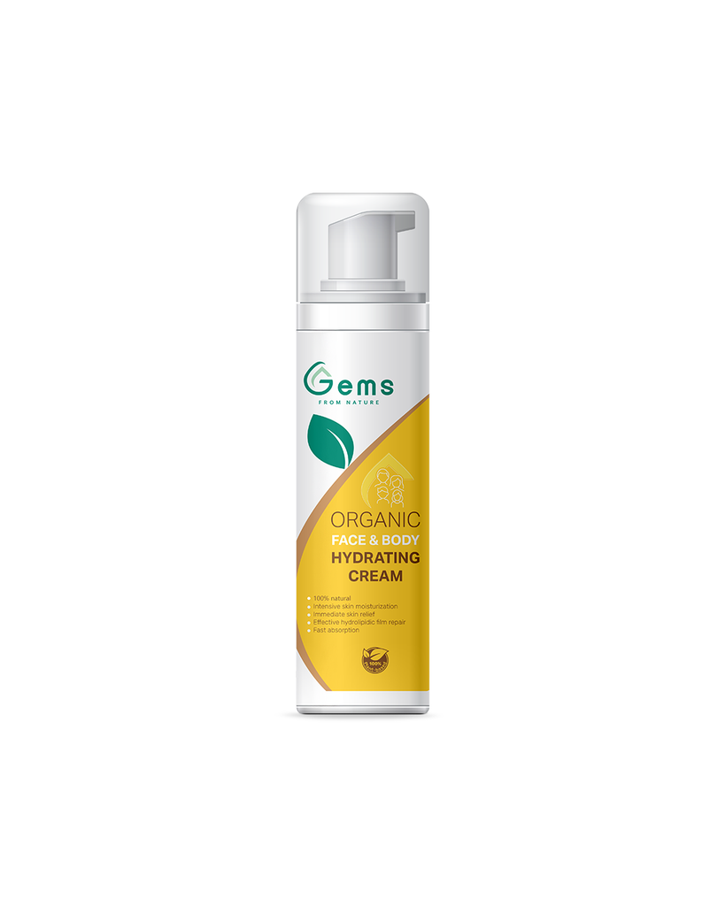 Gems Organic Face & Body Hydrating Cream 220 ml