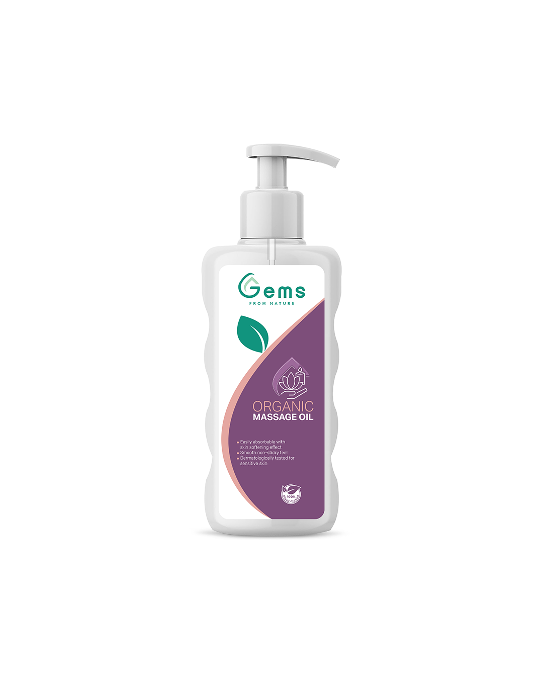 Gems Organic Massage Oil 425 ml (1)